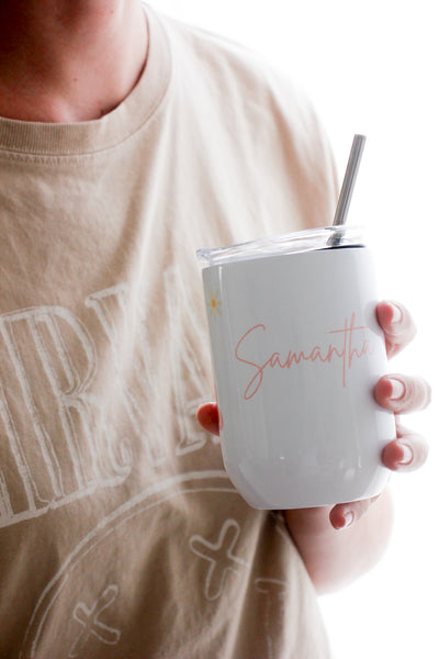 Signature Floral Tumbler